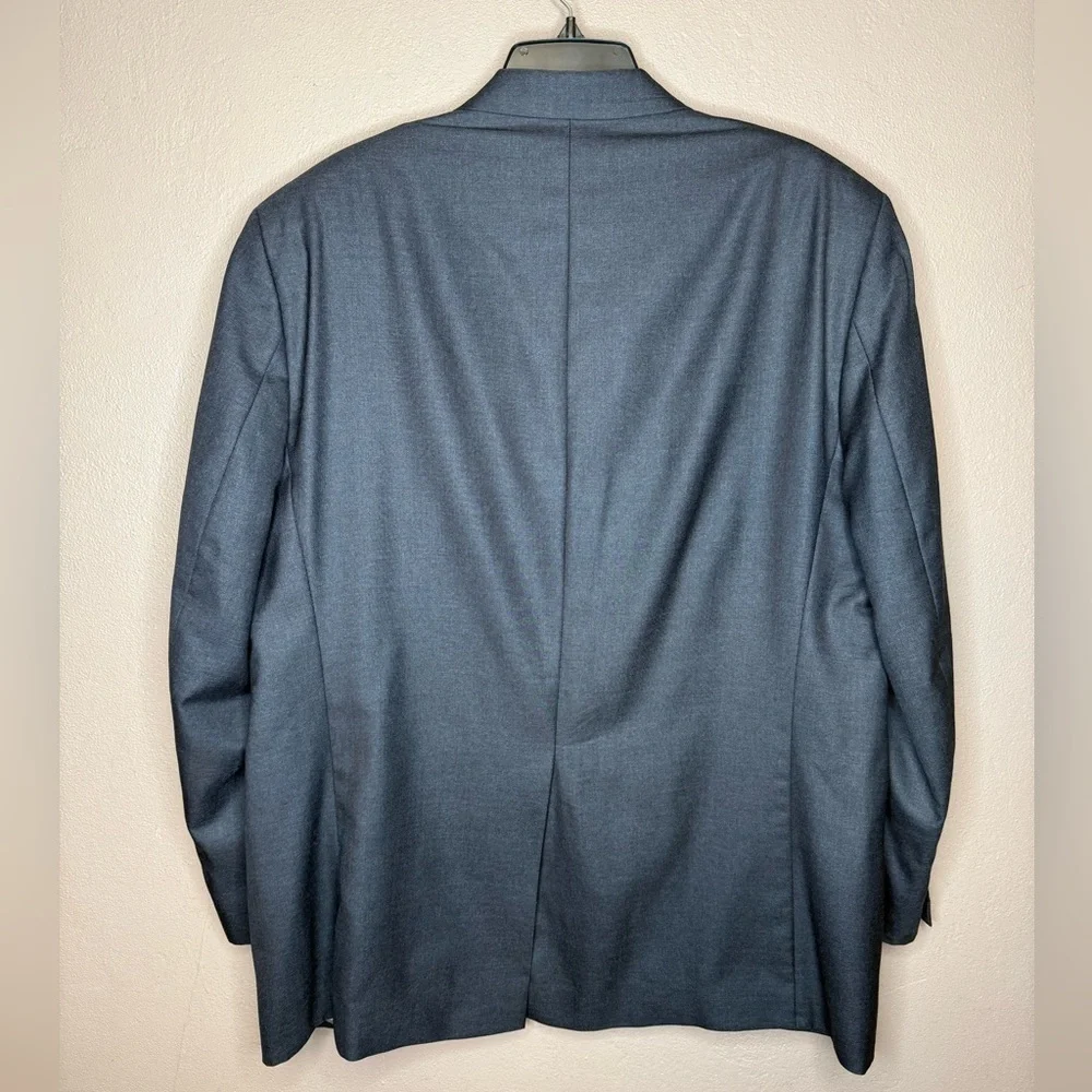 Lauren Ralph Lauren 100% Wool Charcoal Classic Blazer Sport Coat Men's Size 44R